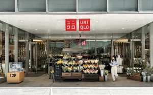 ユニクロの花屋、UNIQLO FLOWER