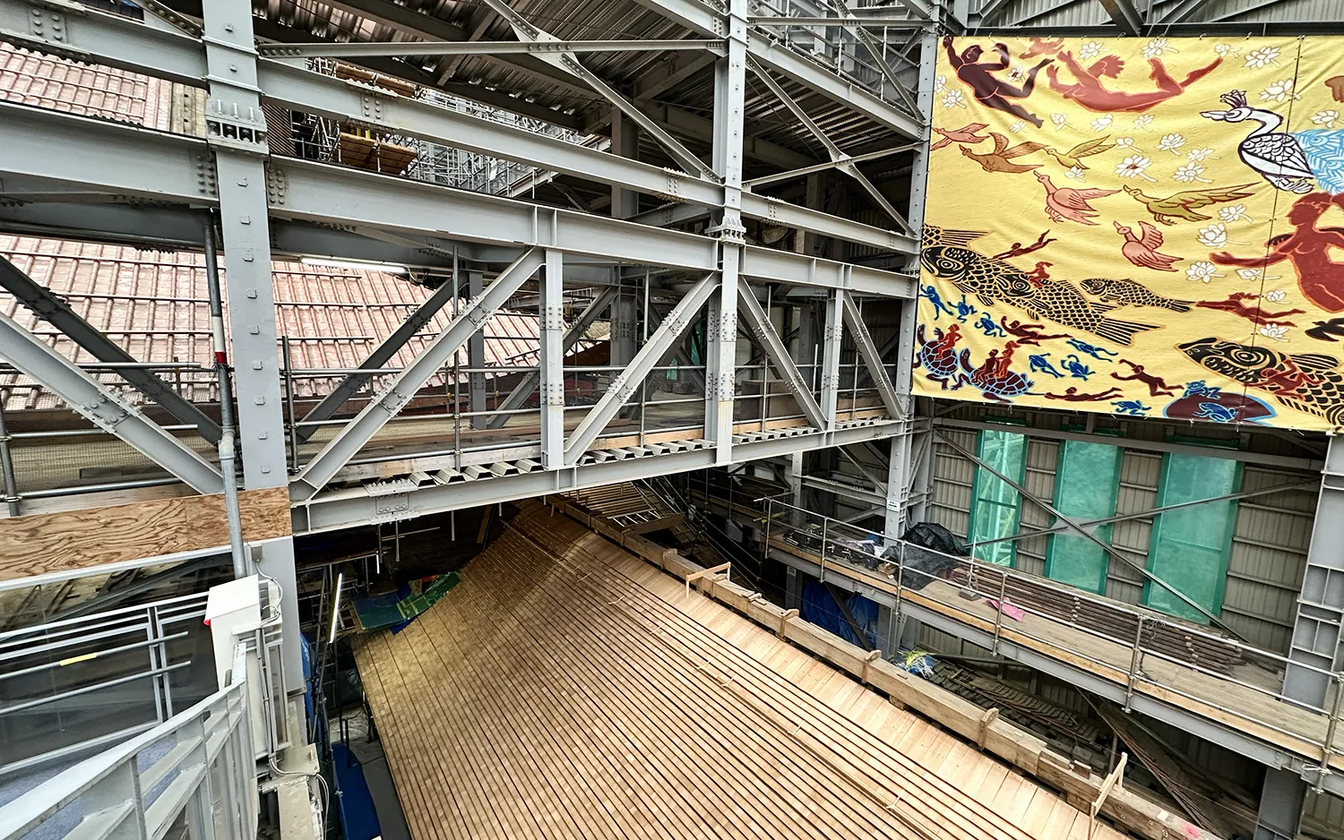 比叡山延暦寺 根本中堂工事中