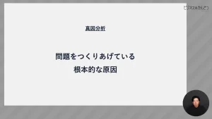 真因分析とは？ビジかんアカデミア事業計画書作成研修