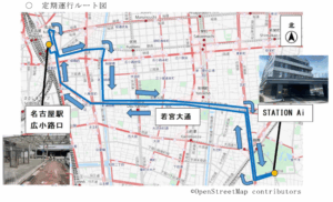 e-palette走行ルート