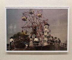 小田原城と観覧車