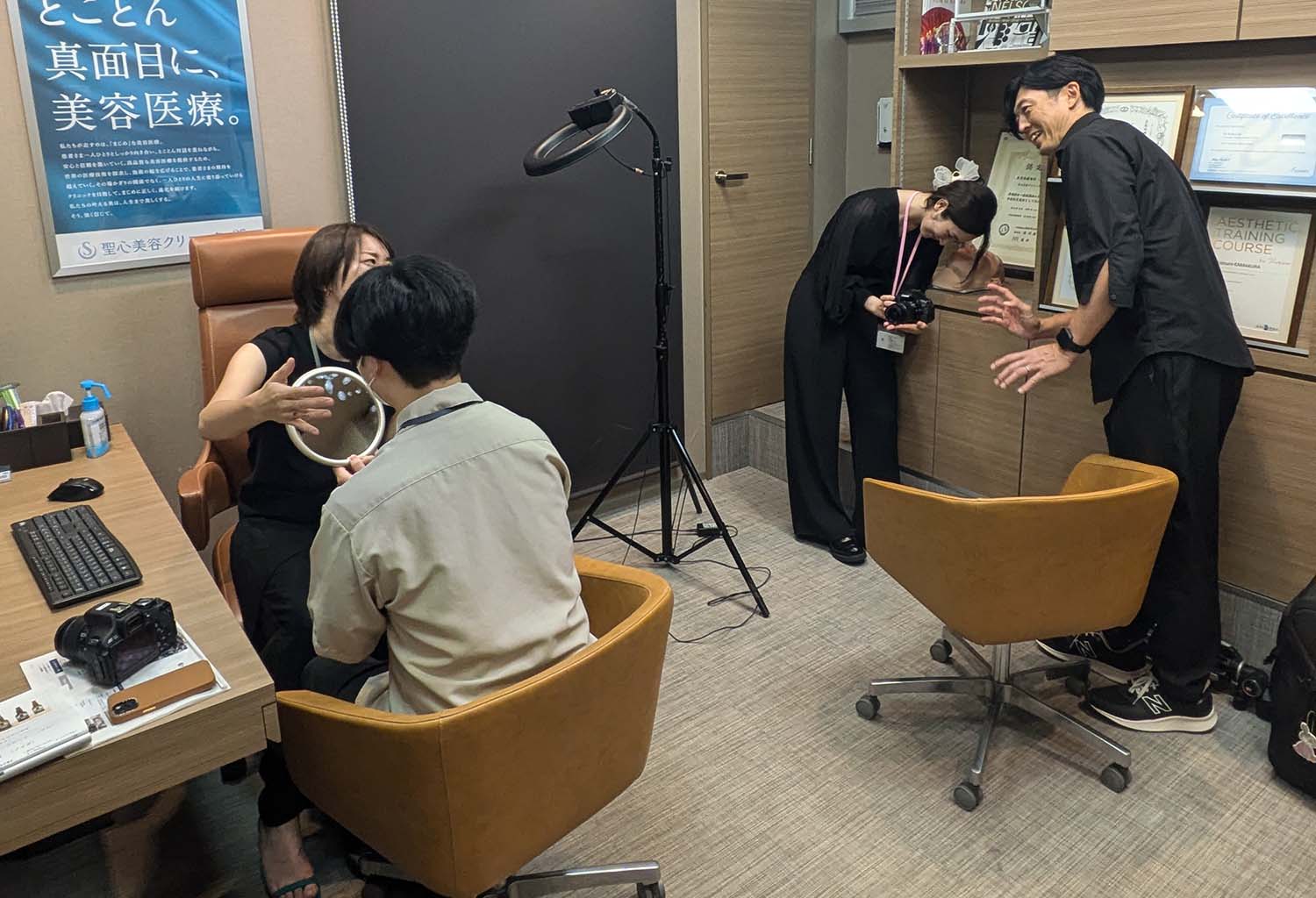 撮トレ事例美容クリニック様